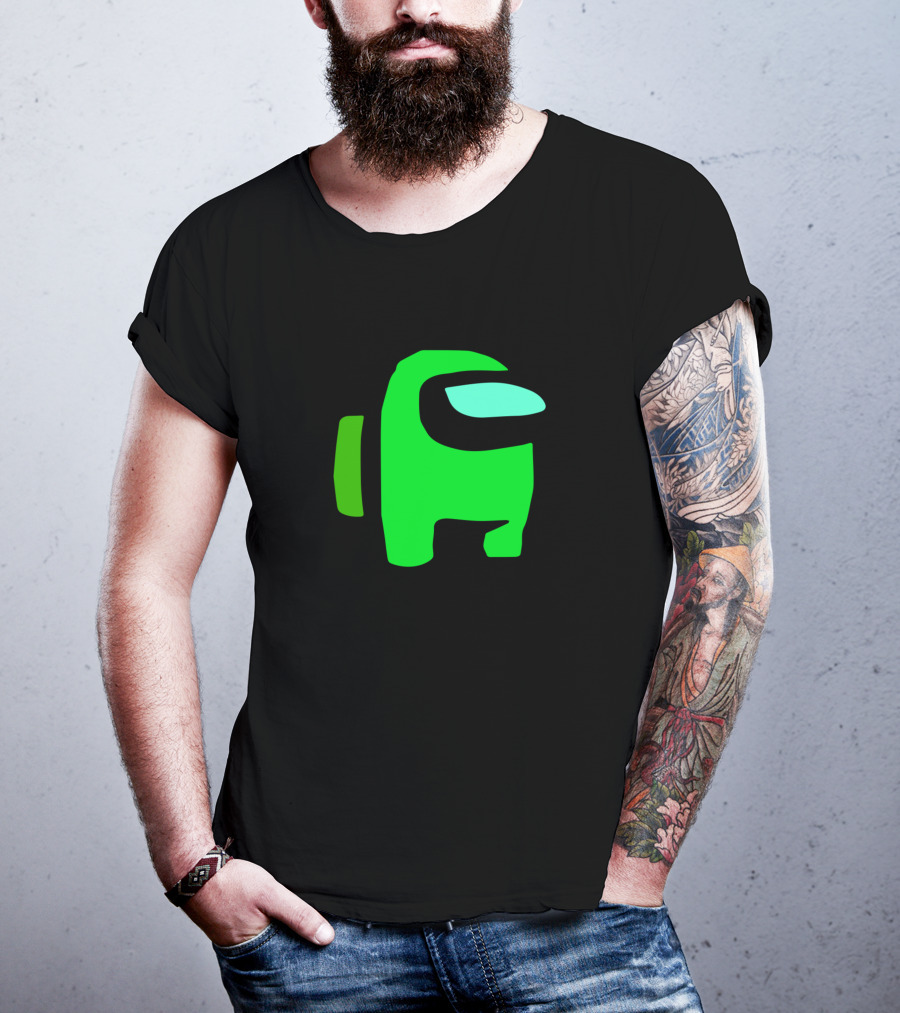 Among Us Crewmate Character Green T-Shirt