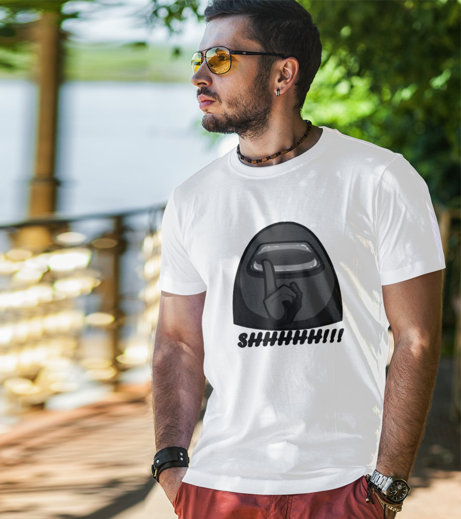 Shhhhhhh Among Us Players Do Not Talking T-Shirt