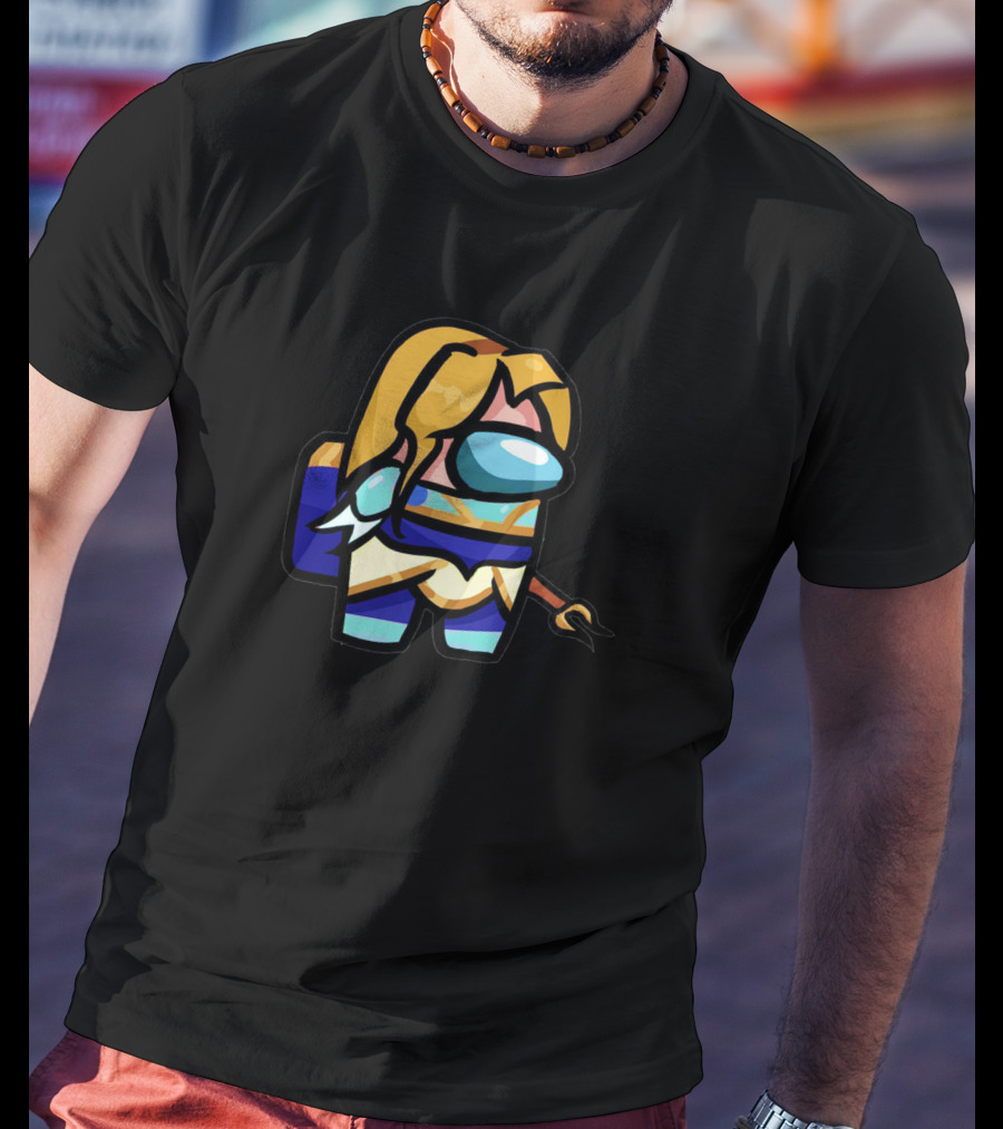 Among Us Lux League Of Legends Crossover Character T-Shirt