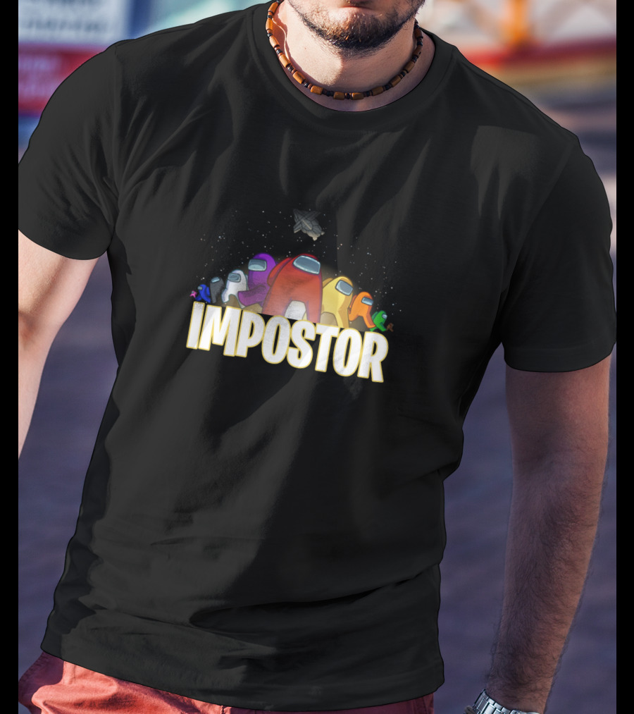 Among Us Merchi0z0n Impostor Crewmates Space T-Shirt