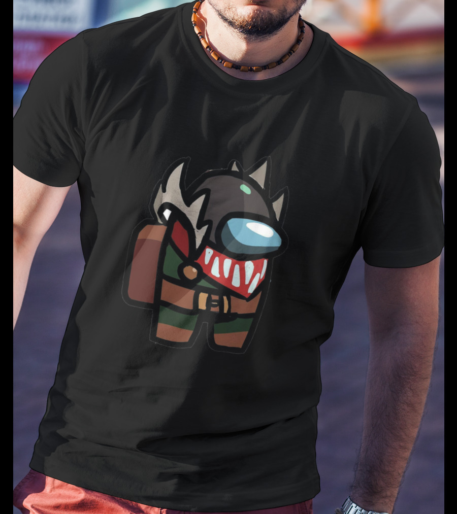 Among Us Pyke Crossover League Of Legends Character T-Shirt