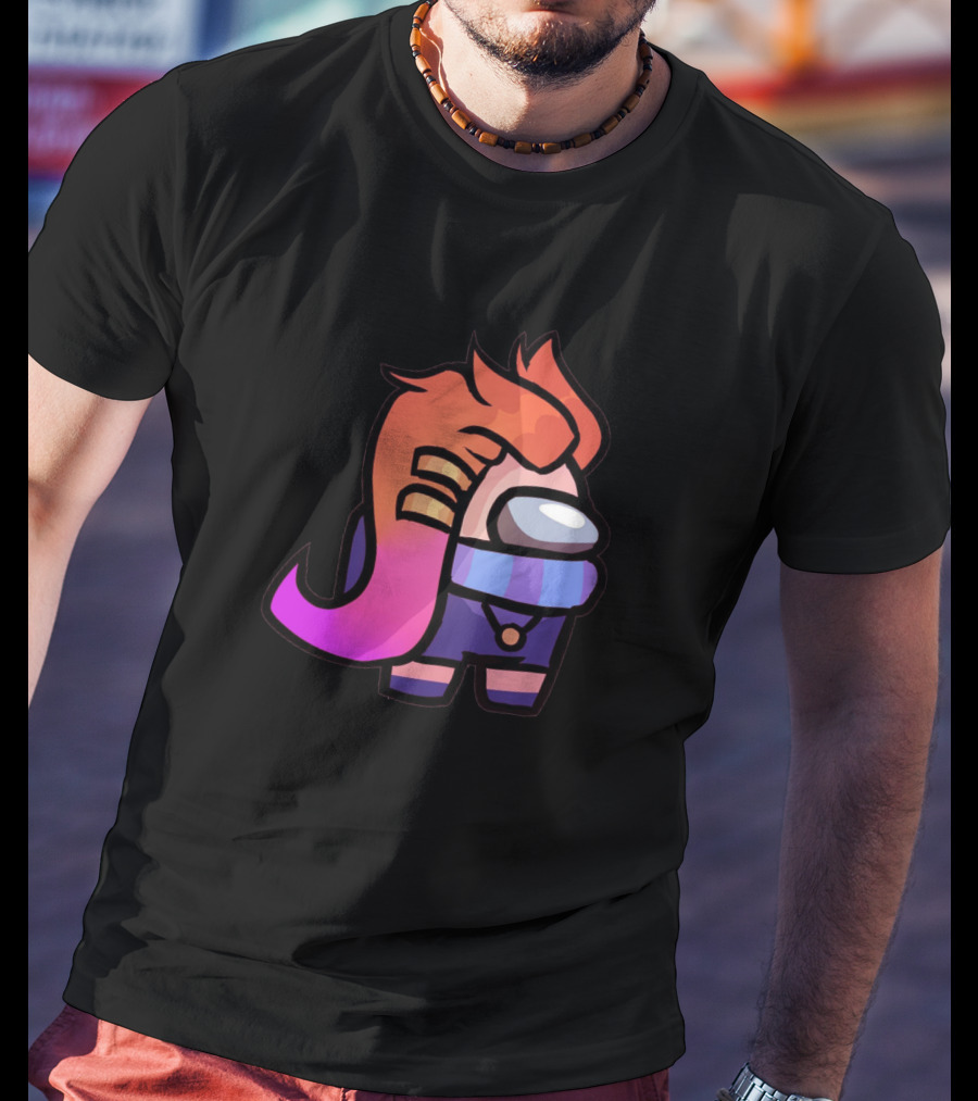 Among Us Character With Zoe Hairstyle From League Of Legends T-Shirt