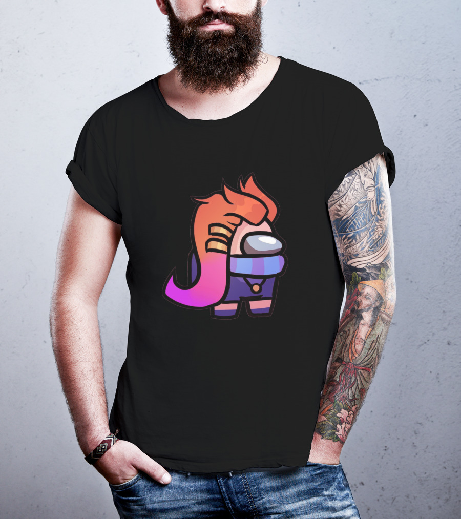 Among Us Character With Zoe Hairstyle From League Of Legends T-Shirt