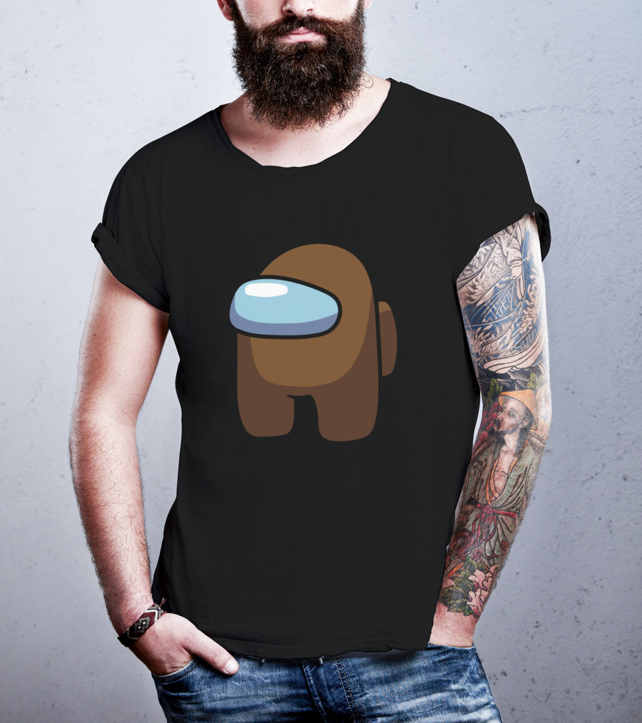 Among Us Brown Crewmate Character T-Shirt