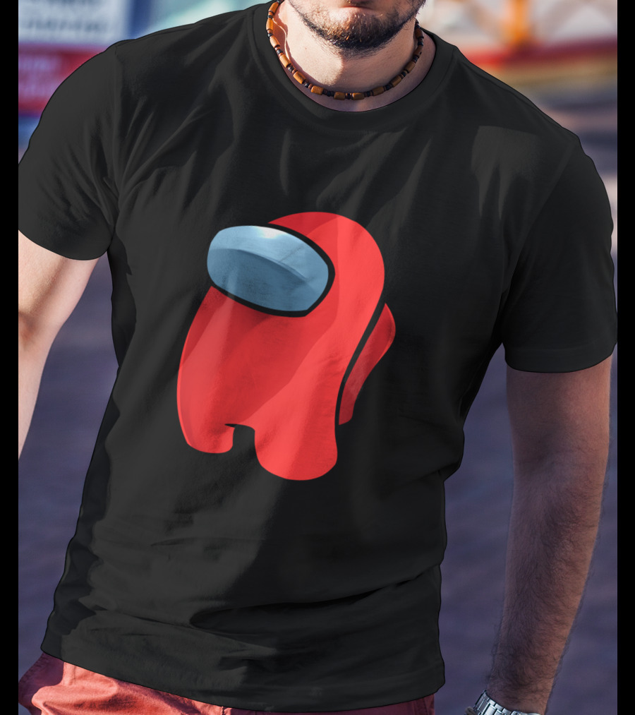 Among Us Crewmate Red Character T-Shirt