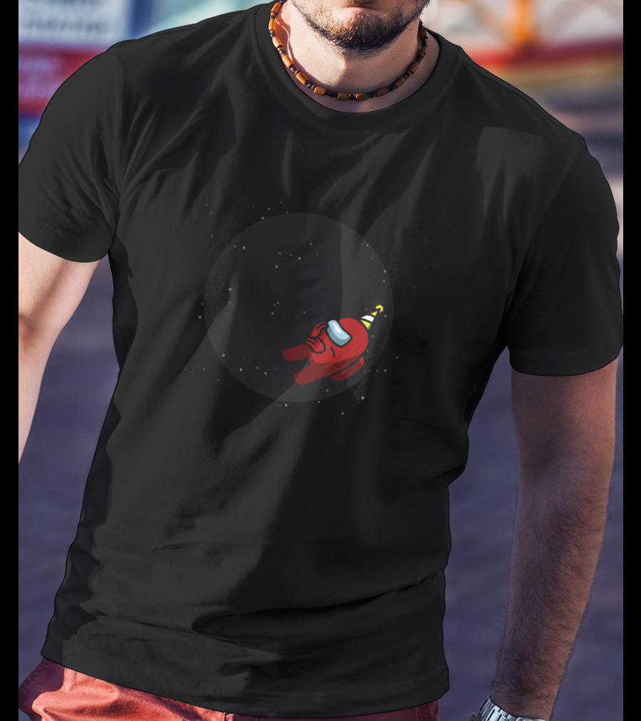 Twinkle-Twinkle Little LOL Crewmates Party Hat Space T-Shirt