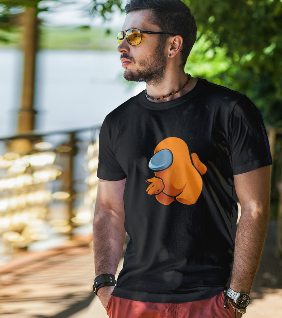 Sus Orange Crewmate T-Shirt