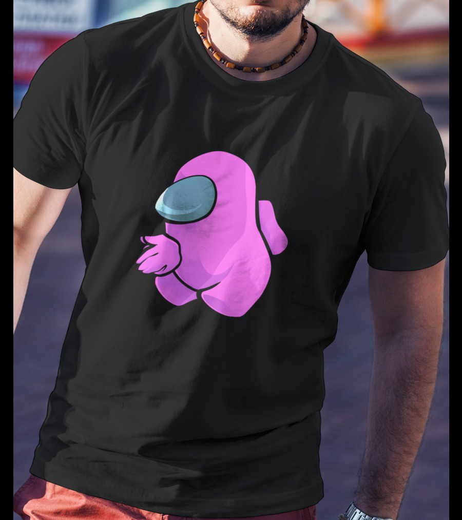 Sus Pink Crewmate Among Us T-Shirt