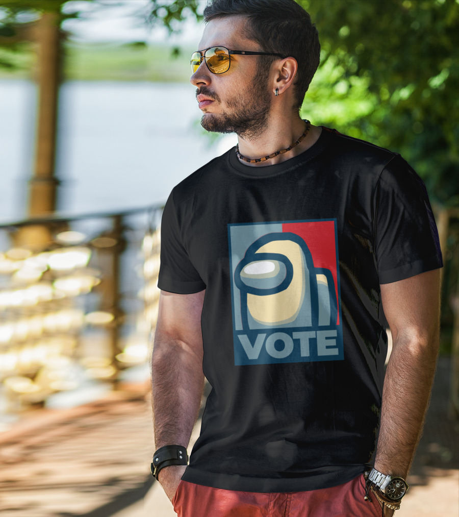 Vote For Among Us Crewmate Political T-Shirt
