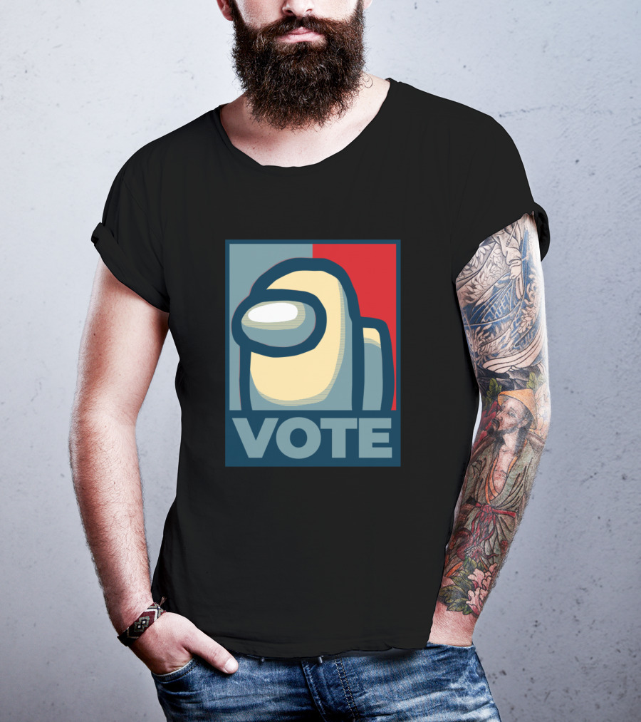Vote For Among Us Crewmate Political T-Shirt