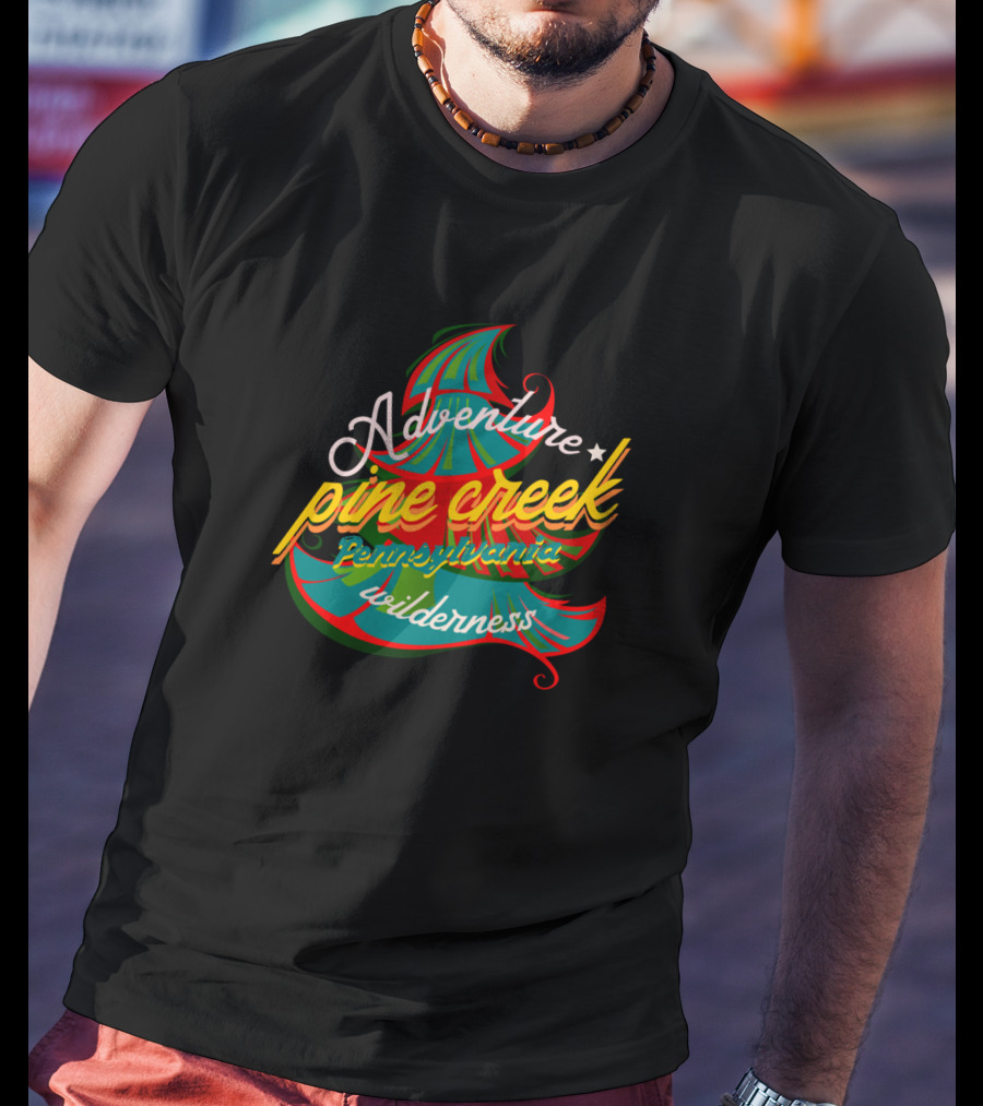 Adventure Pine Creek Pennsylvania Wilderness T-Shirt