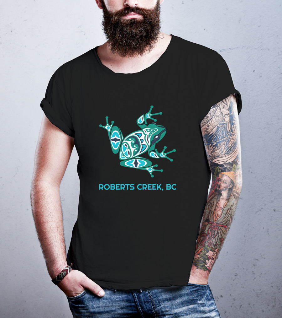Roberts Creek BC Pacific Frog T-Shirt