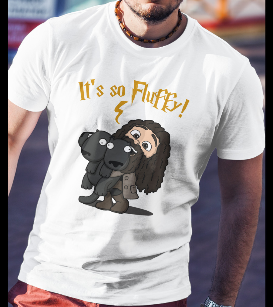 Robbie Coltrane It’s So Fluffy Lightning Wizard T-Shirt