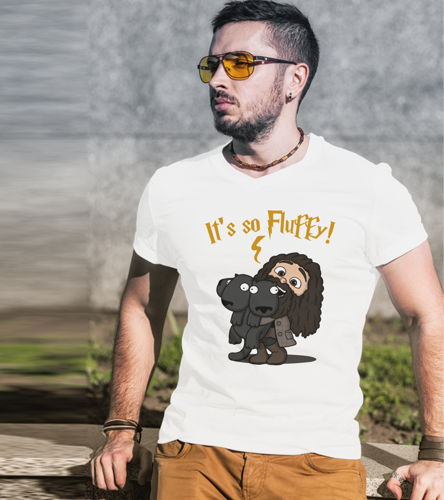 Robbie Coltrane It’s So Fluffy Lightning Wizard T-Shirt