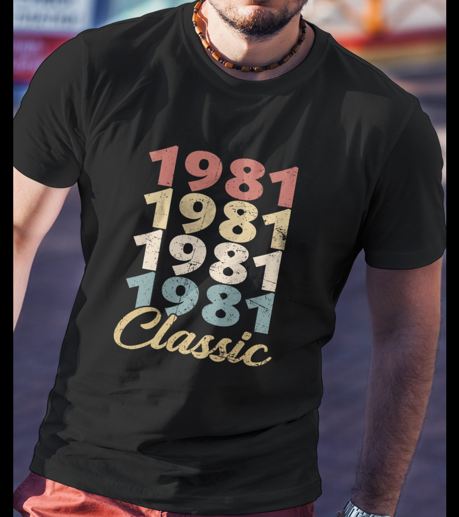 1981 Classic Vintage Retro T-Shirt
