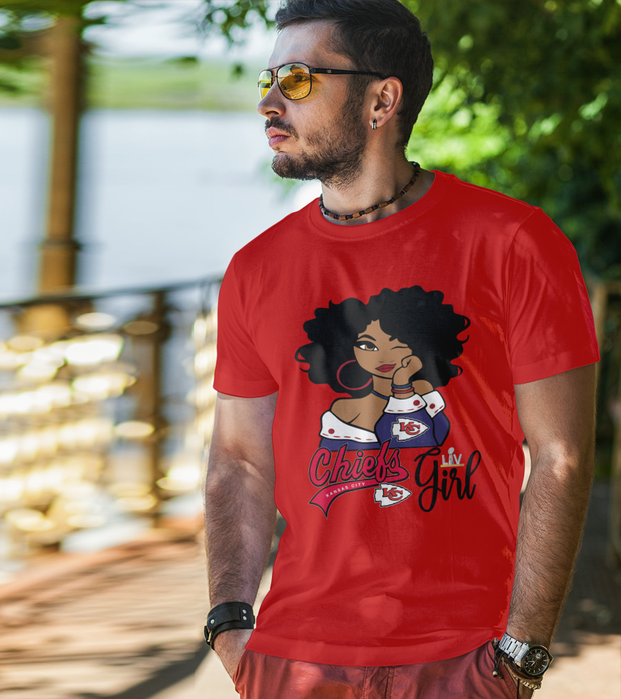 Kansas City Chiefs Girl Chiefs Kansas City Liv Girl T-Shirt