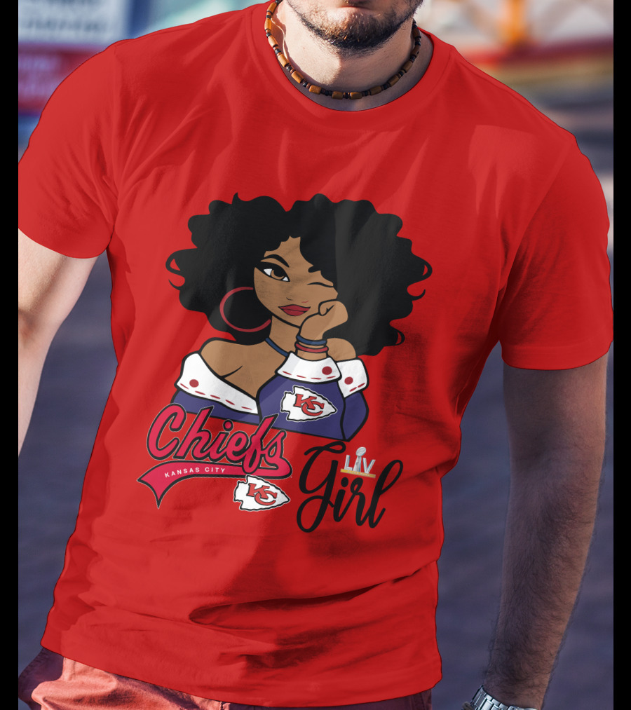 Kansas City Chiefs Girl Chiefs Kansas City Liv Girl T-Shirt
