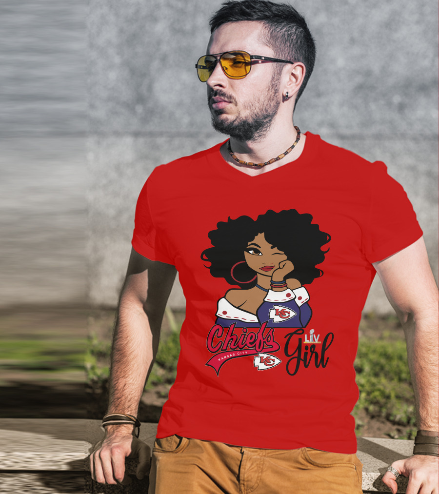 Kansas City Chiefs Girl Chiefs Kansas City Liv Girl T-Shirt