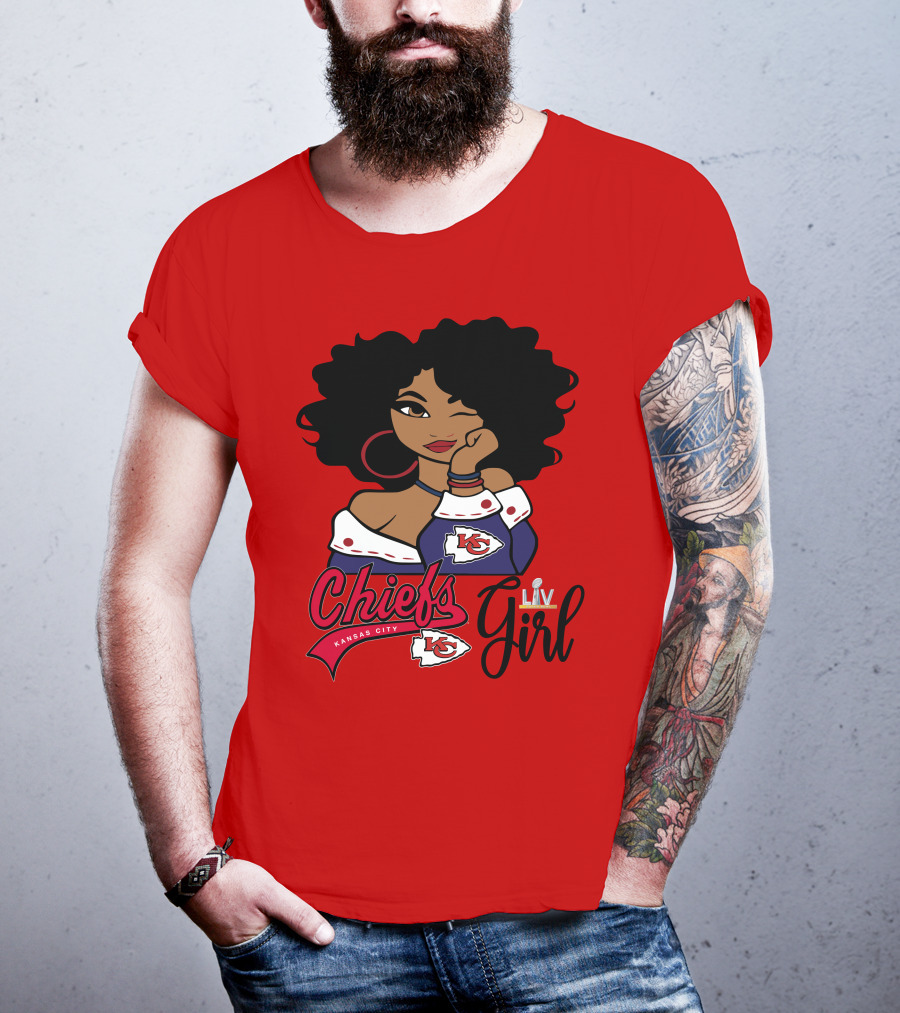 Kansas City Chiefs Girl Chiefs Kansas City Liv Girl T-Shirt
