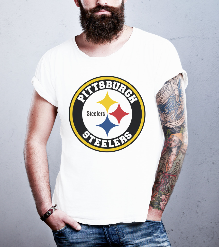 Pittsburgh Steelers Logo Circle Steelers T-Shirt