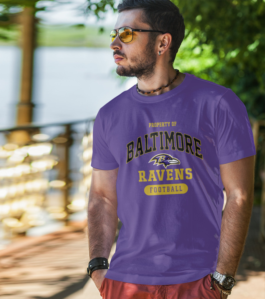 Property Of Baltimore Ravens Football T-Shirt
