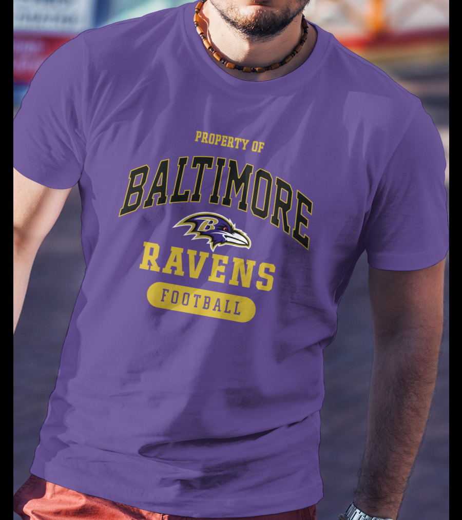 Property Of Baltimore Ravens Football T-Shirt