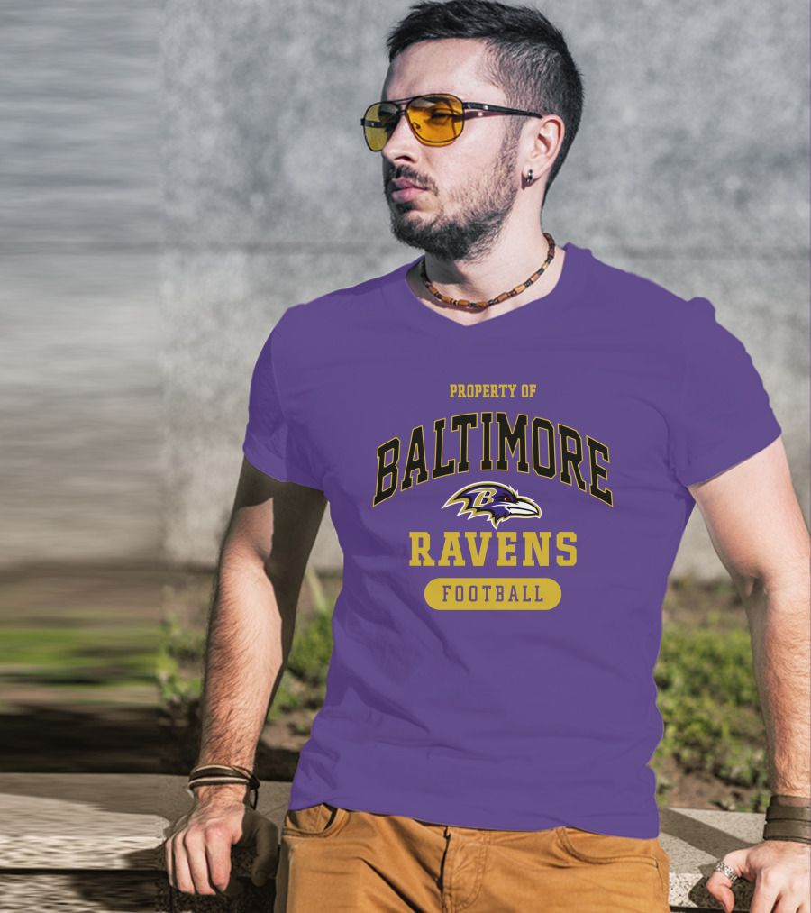 Property Of Baltimore Ravens Football T-Shirt