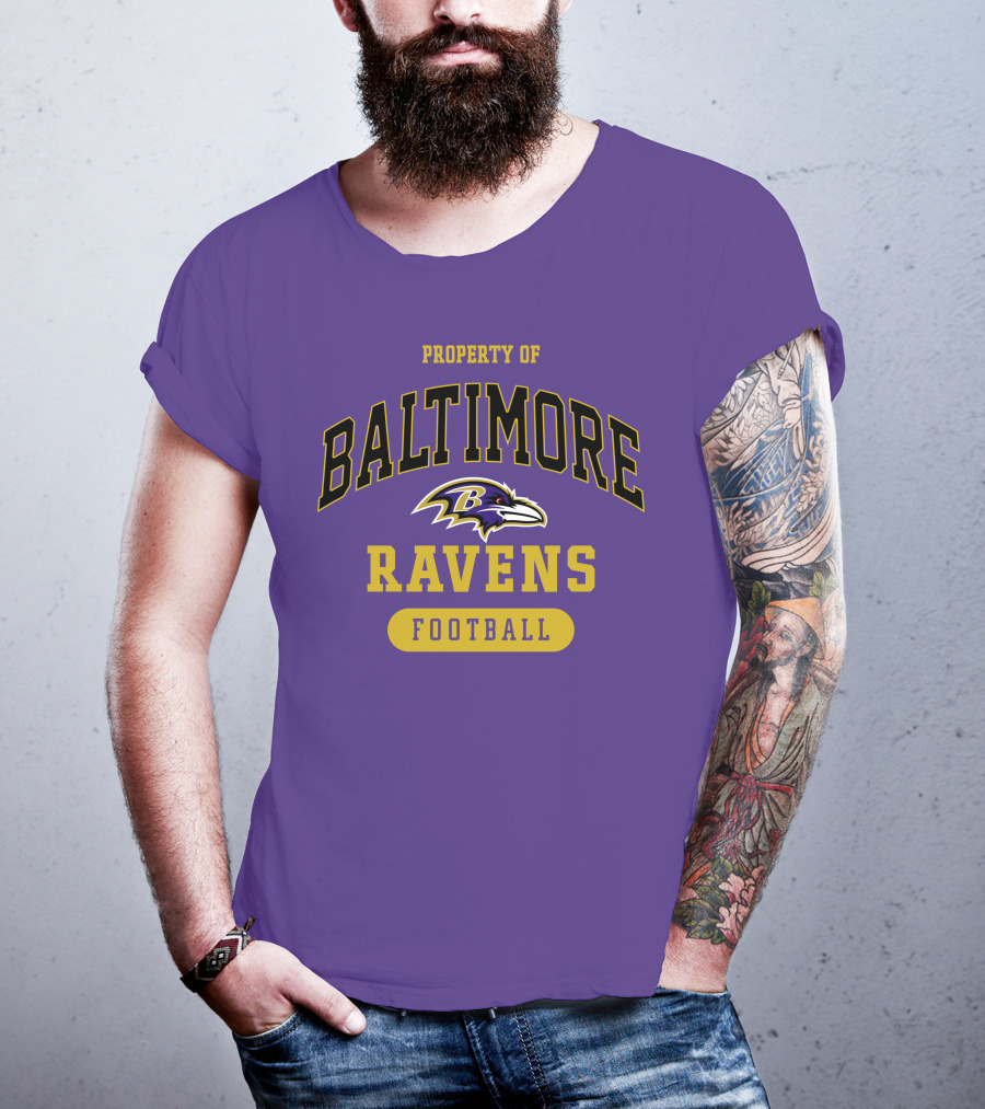 Property Of Baltimore Ravens Football T-Shirt