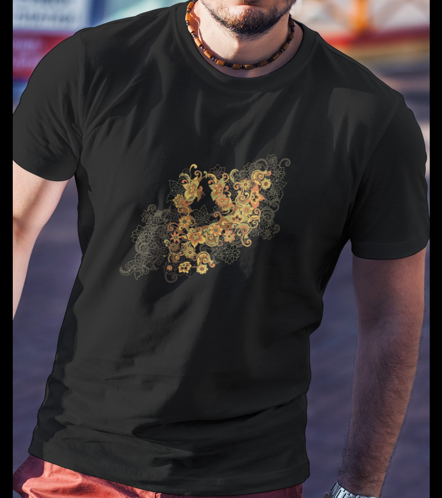 1975 359042 Floral Swirl T-Shirt