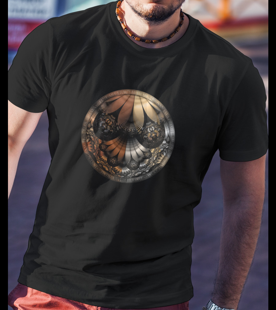 Autumn Fractal Pheasant Feathers In Davinci Enanfractal Giankayosuction Inernal Yliams Schrareal Enanslons T-Shirt
