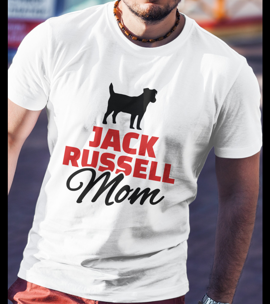 Jack Russell Mom Dog T-Shirt