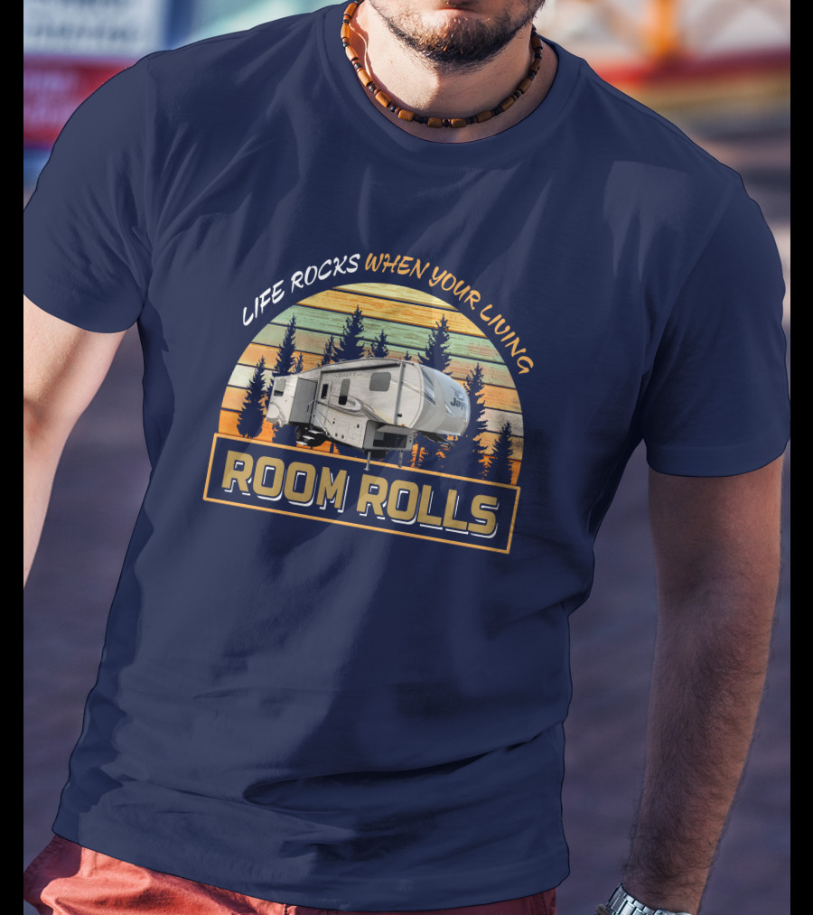 Life Rocks When Your Living Room Rolls Eagle HT 27.5rlts T-Shirt