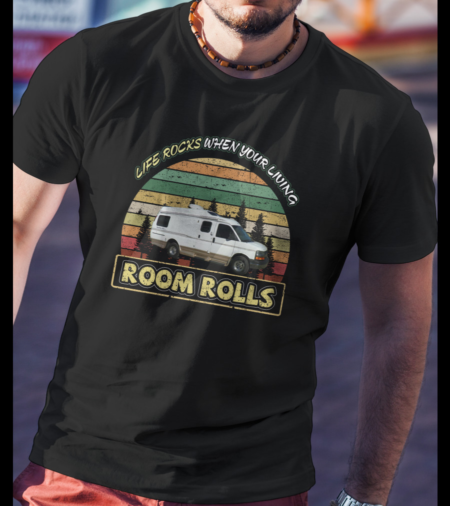Life Rocks When Your Living Room Rolls Roadtrek 200 Popular T-Shirt