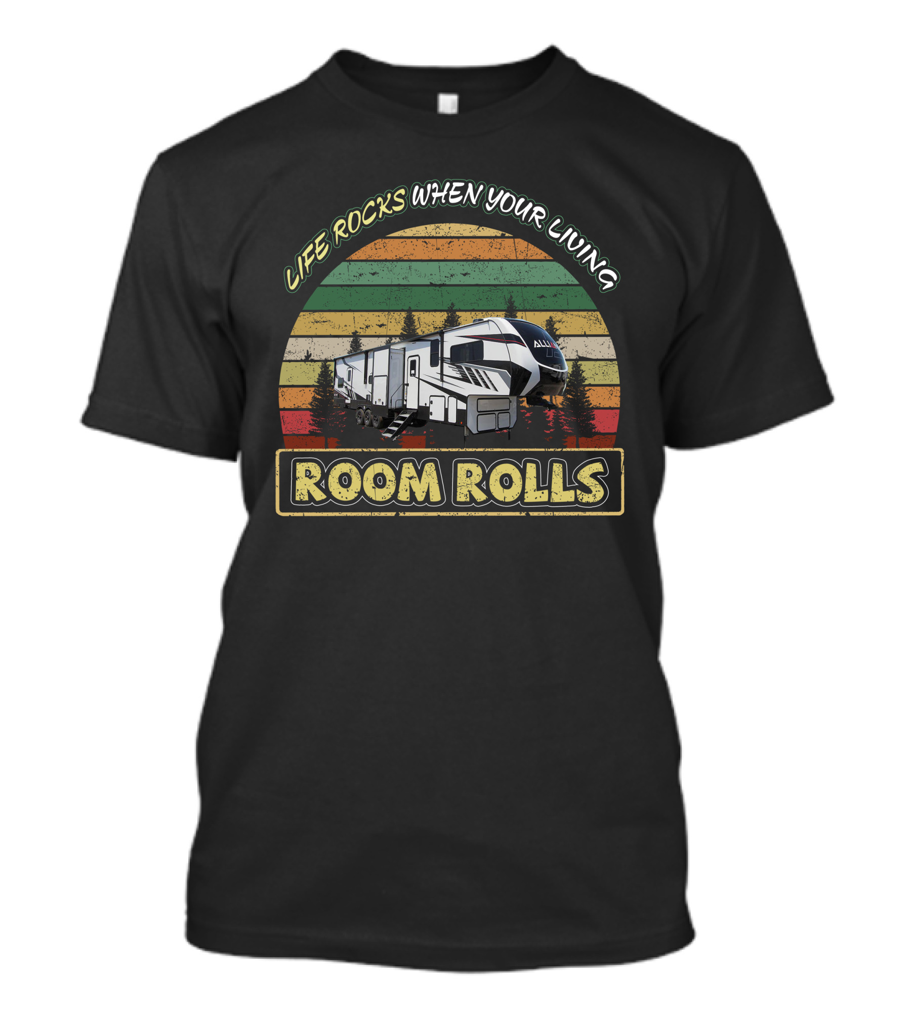 Life Rocks When Your Living Room Rolls Alliance Valor 40v13 T-Shirt