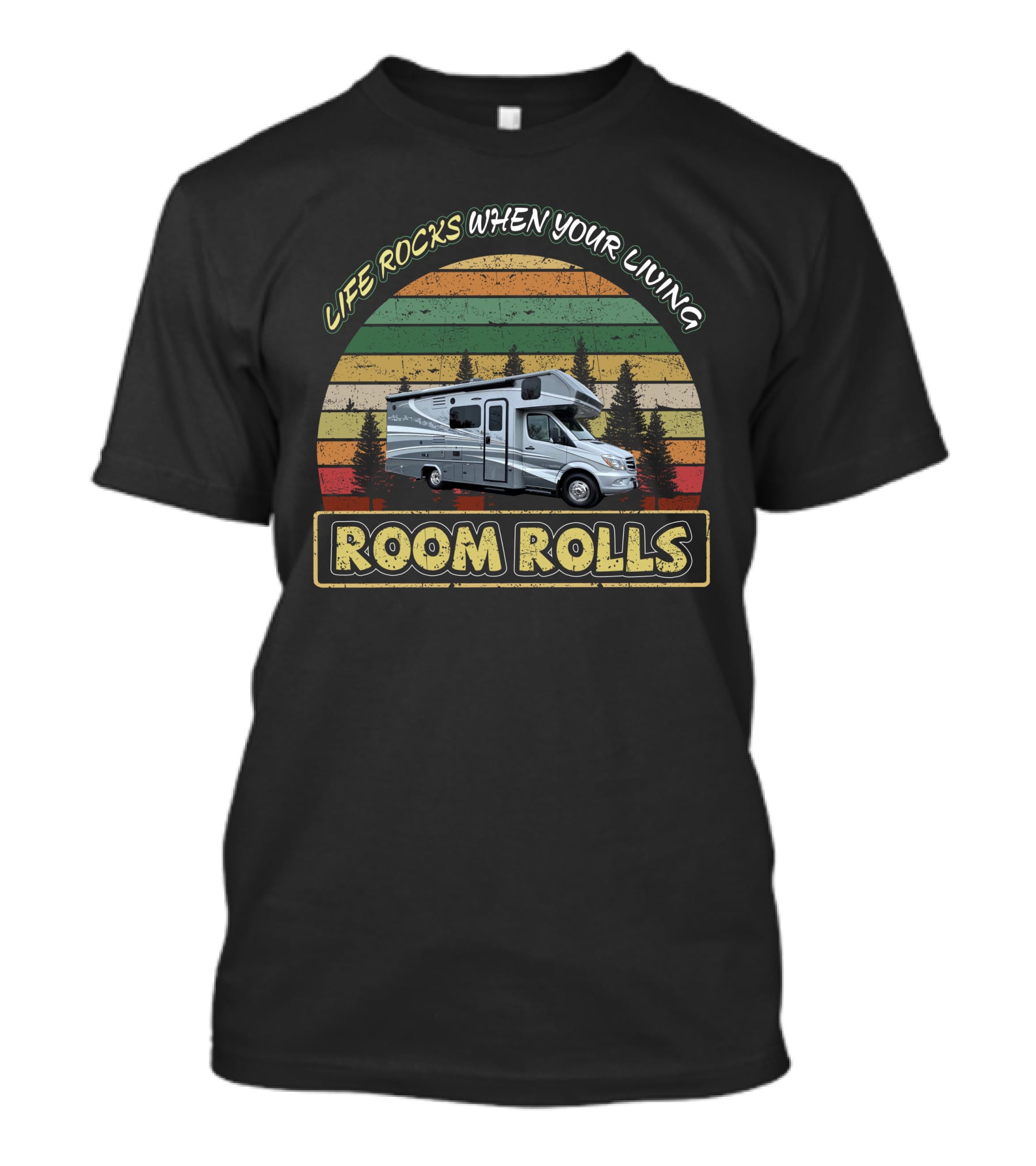 LIFE ROCKS WHEN YOUR LIVING ROOM ROLLS Dynamax Isata 3 24RW T-Shirt