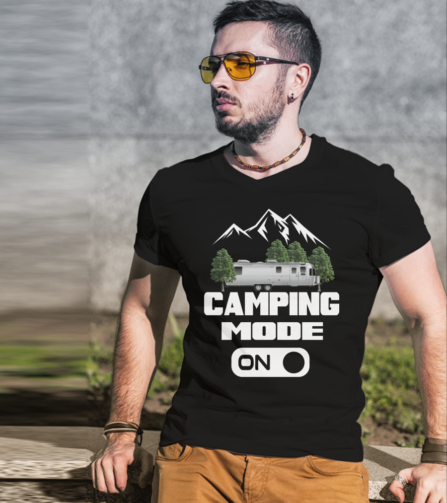 Camping Mode On Airstream Adventure T-Shirt