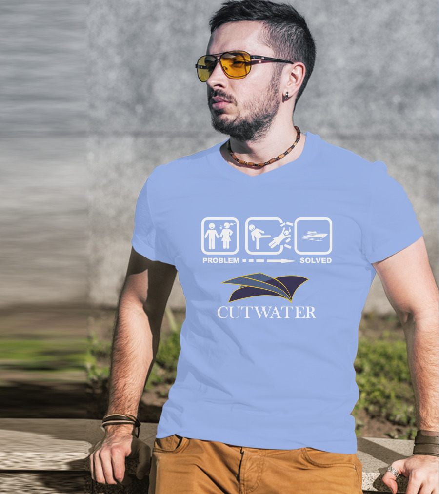 Problem Solved Cutwater Boats T-Shirt