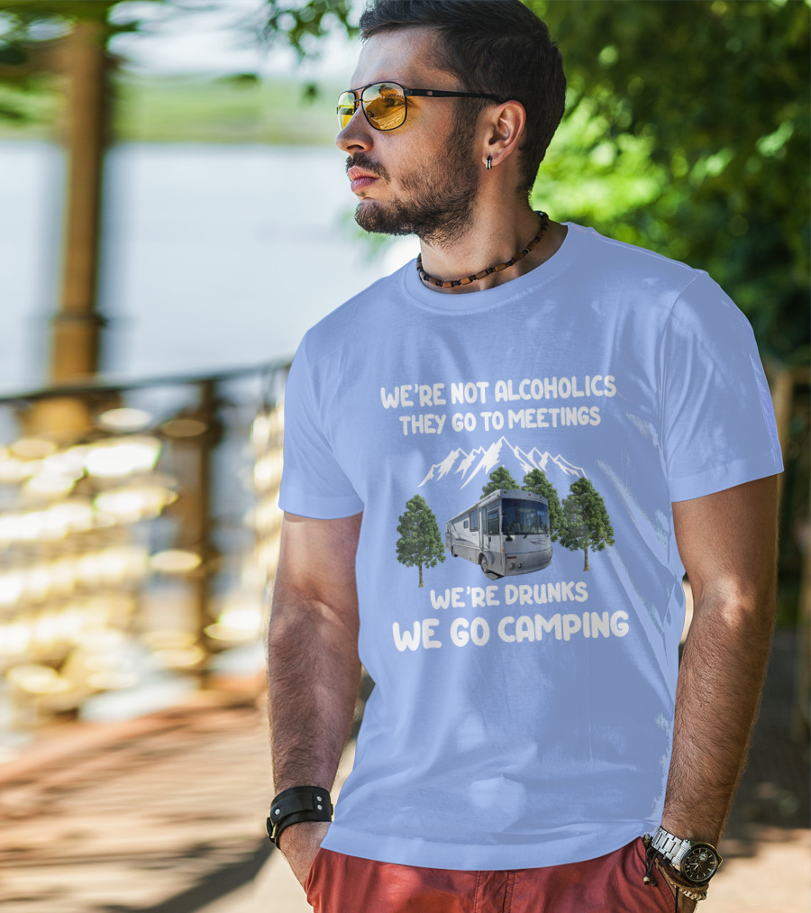 Winnebago Journey 36LD RV Among Green Trees T-Shirt