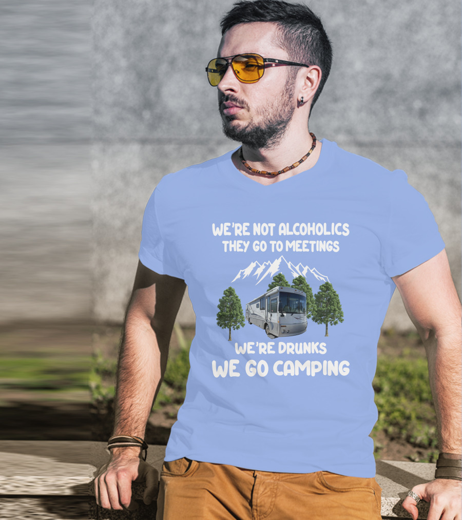 Winnebago Journey 36LD RV Among Green Trees T-Shirt