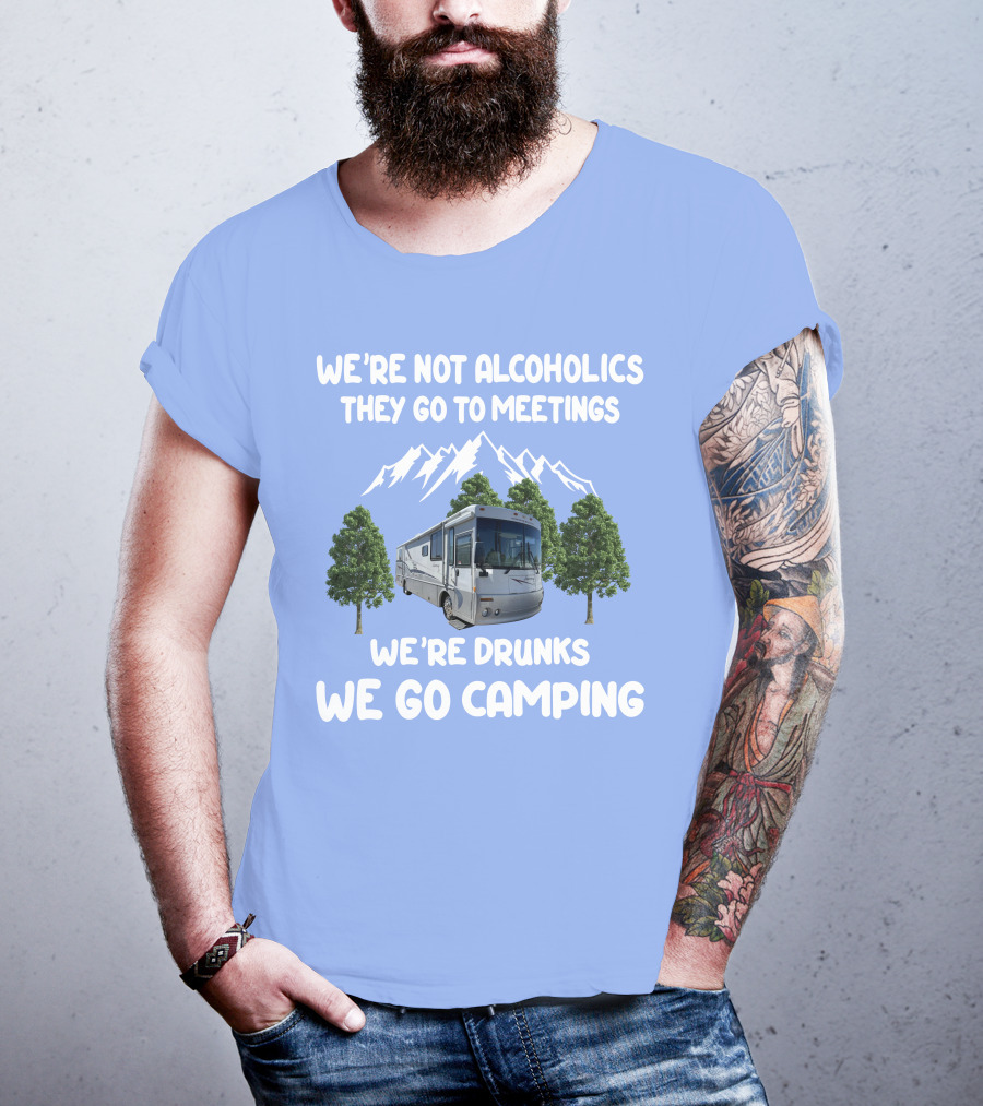 Winnebago Journey 36LD RV Among Green Trees T-Shirt
