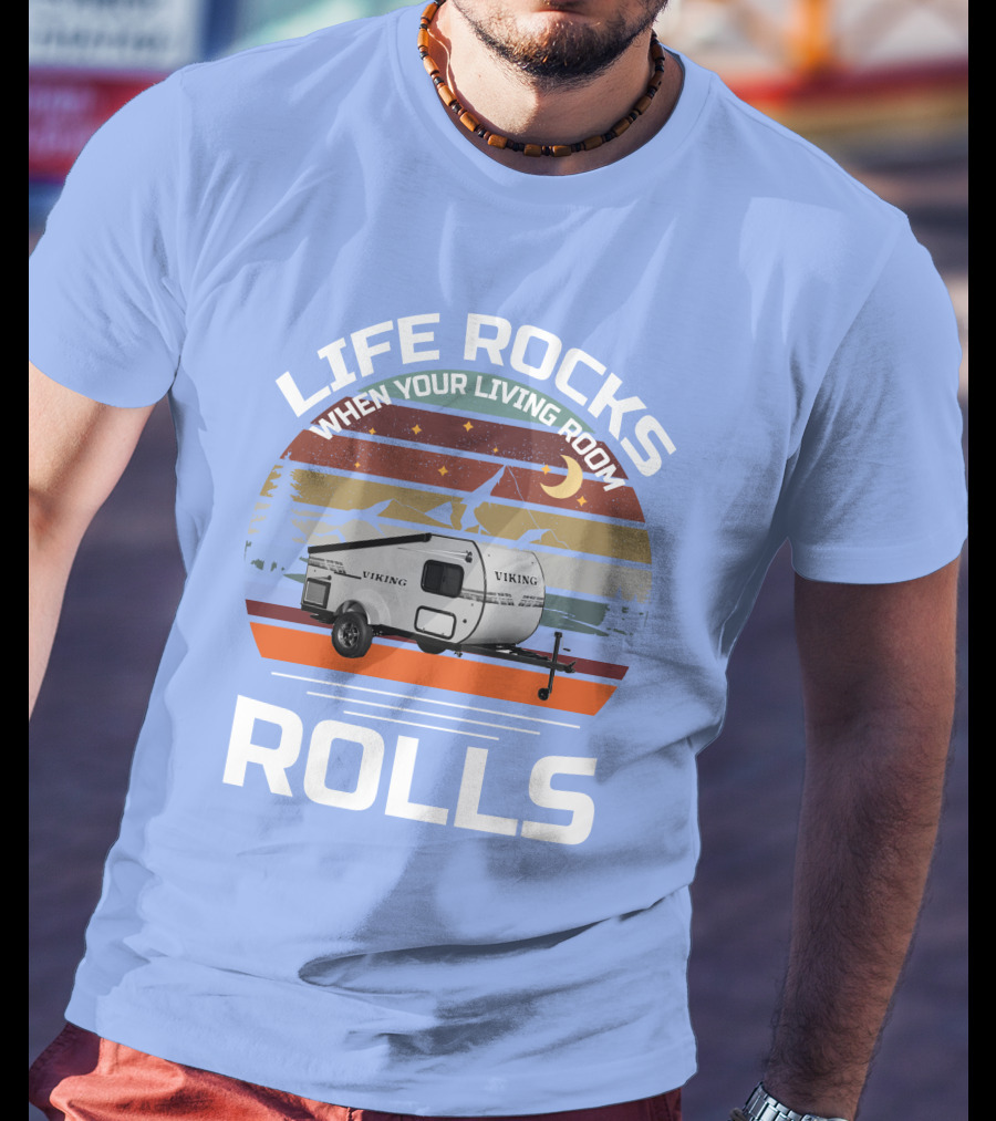 Viking 9.0 Camper When Your Living Room T-Shirt