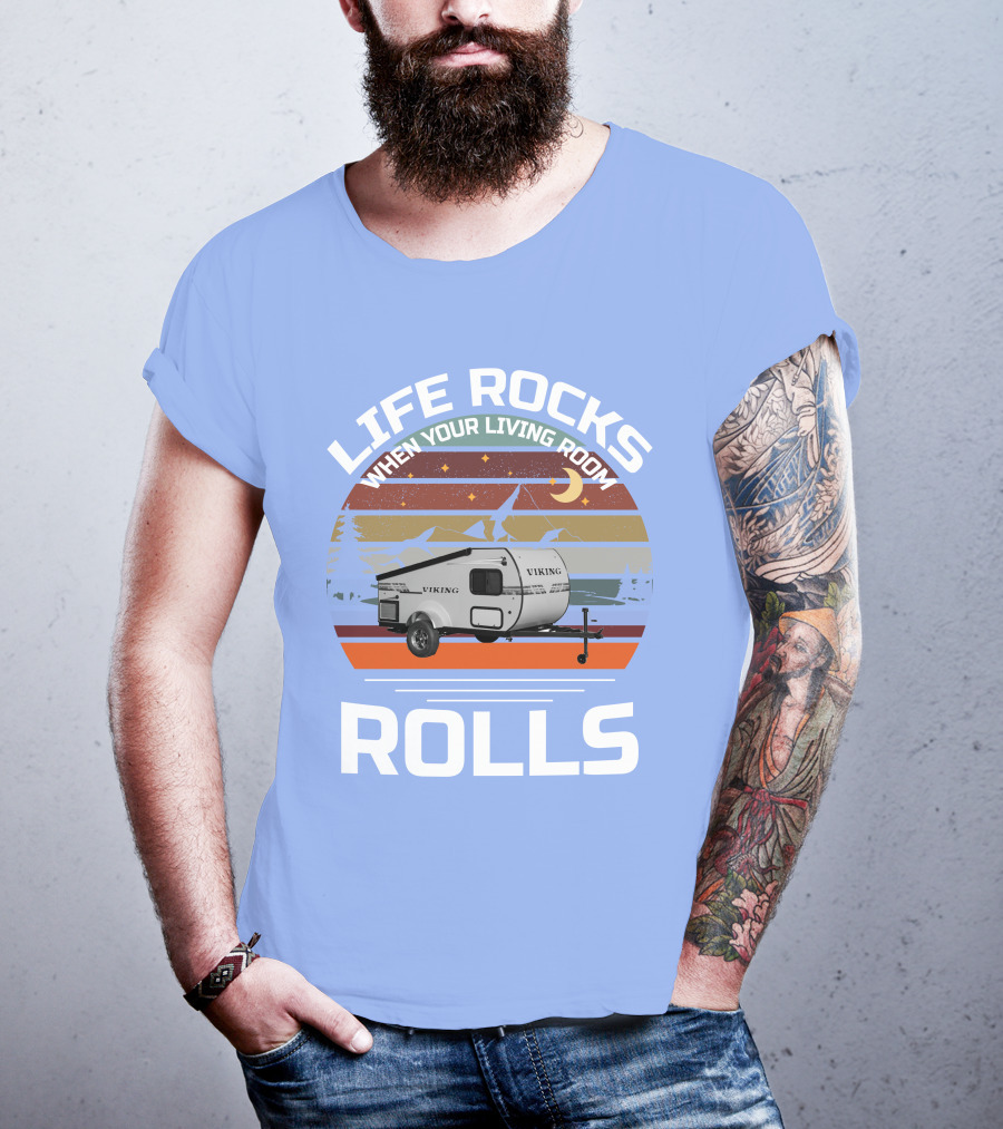 Viking 9.0 Camper When Your Living Room T-Shirt