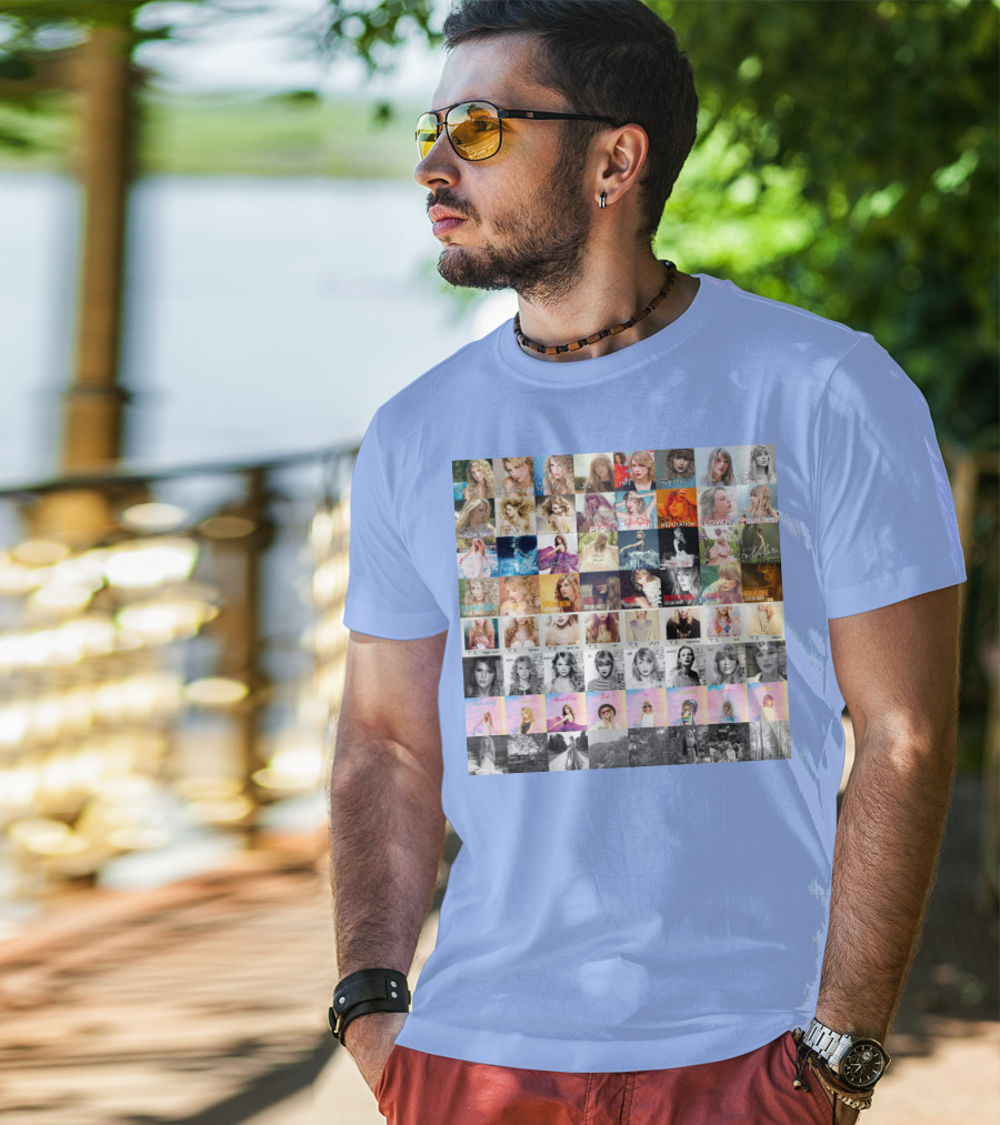 Taylor Swift Album Covers Through Each Era's T-Shirt