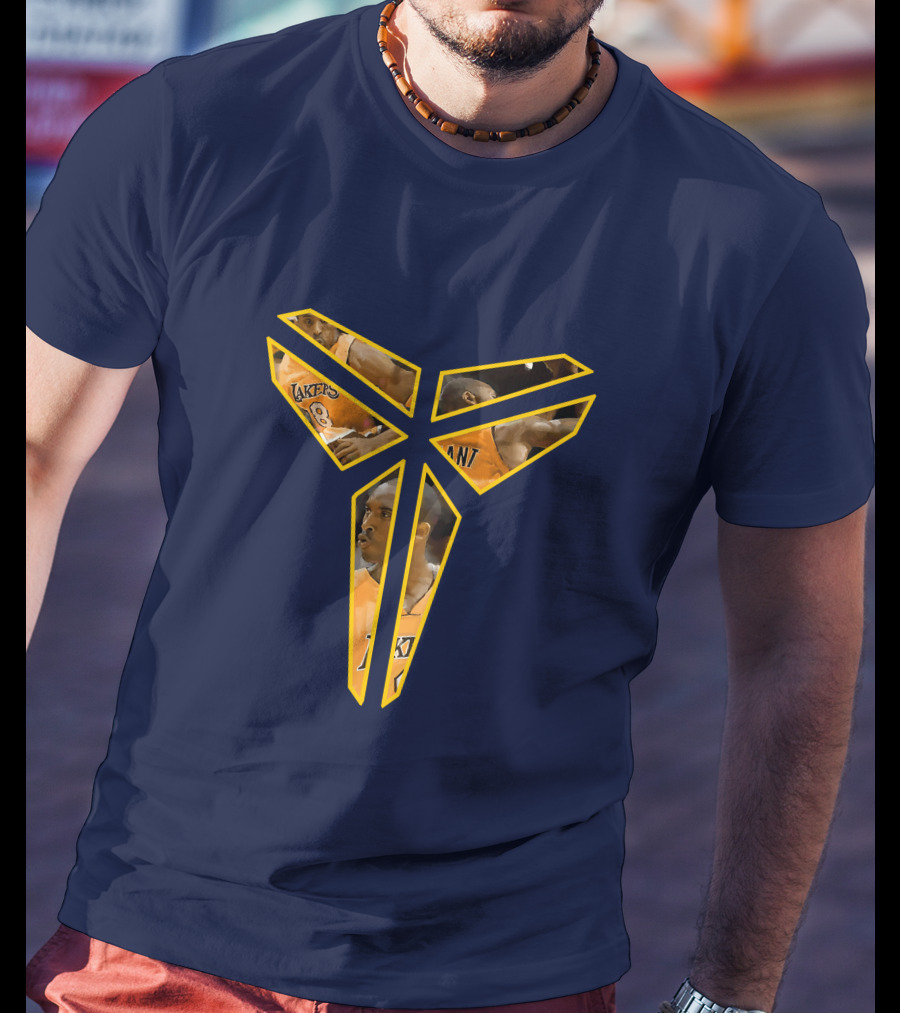 Black Mamba Kobe Bryant Lakers Iconic T-Shirt