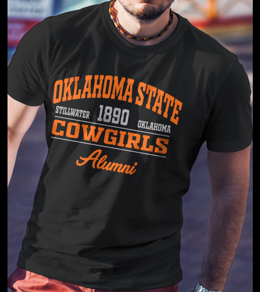 Oklahoma State Cowgirls Alumni Stillwater 1890 Oklahoma T-Shirt