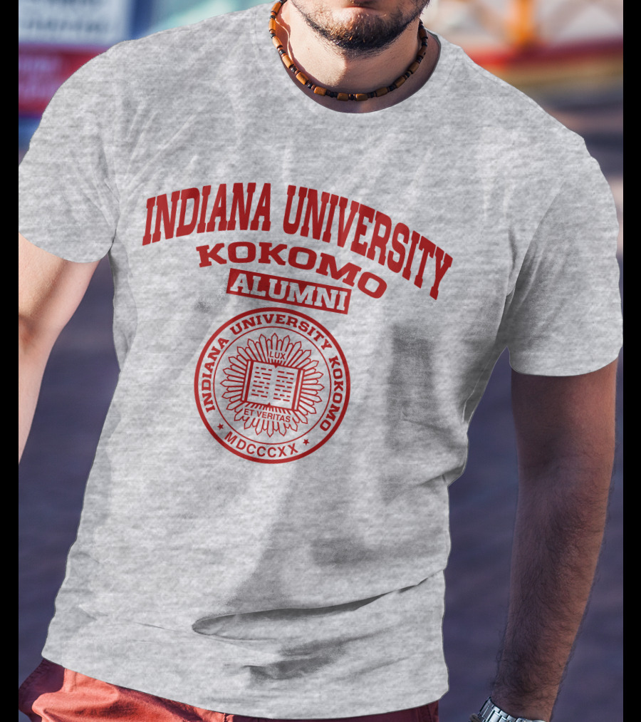 Indiana University Kokomo Alumni Seal Logo MDCCCXX T-Shirt
