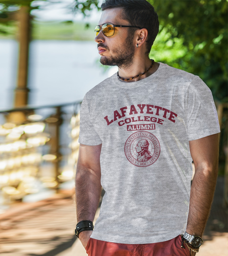 Lafayette College Alumni Seal 1826 Collegium Lafayetteense Veritas Liberabit T-Shirt