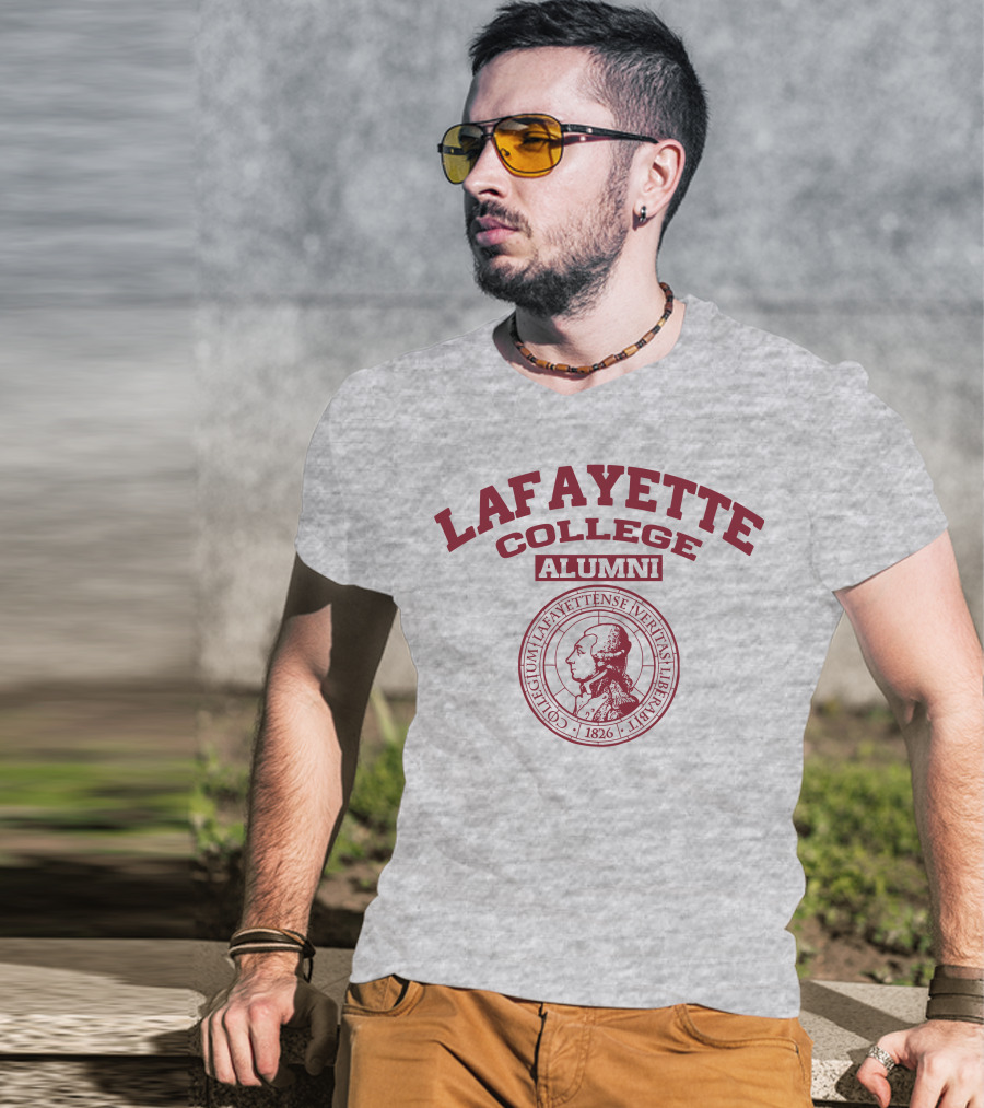 Lafayette College Alumni Seal 1826 Collegium Lafayetteense Veritas Liberabit T-Shirt