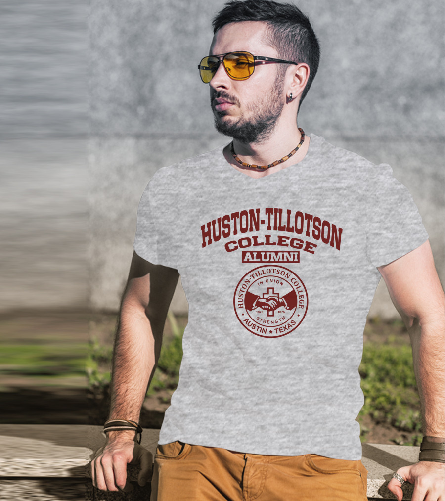 Huston Tillotson College Alumni Strength Austin Texas 1875 1876 T-Shirt