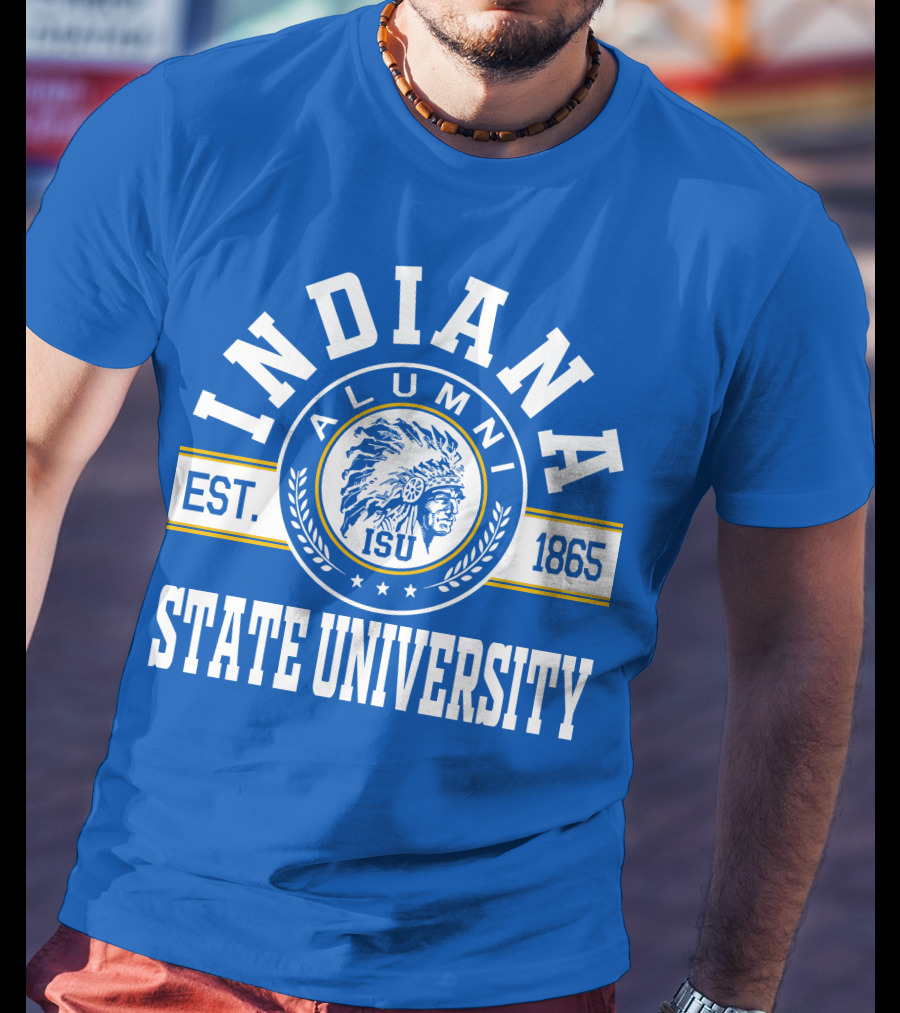 Indiana State University Alumni ISU Est. 1865 T-Shirt